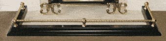 low-fender-1 Low Level Fender in Burnished Steel with Solid Brass collars.