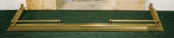 low-fender-8 Solid Brass low fender - bobbin fender polished and lacquered