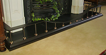 low-fender-burnished-steel Low Level Fender in Burnished Steel with Solid Brass collars.